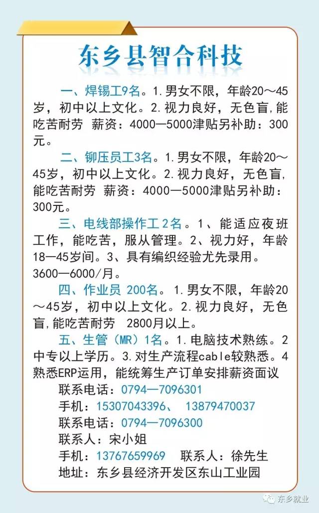 陈家乡最新招聘信息总览