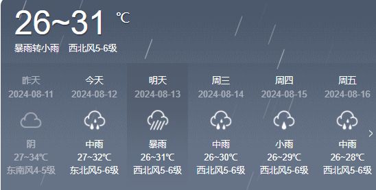 强茂村委会最新天气预报